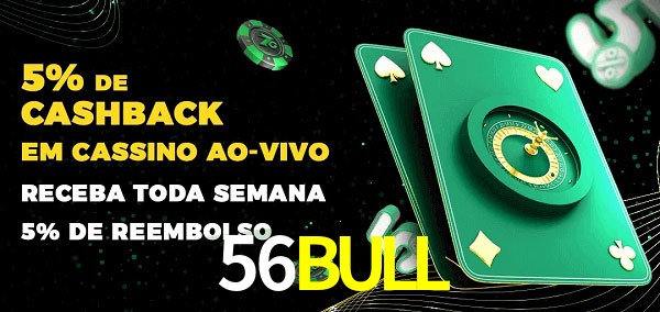 Promoções do cassino ao Vivo 56BULL
